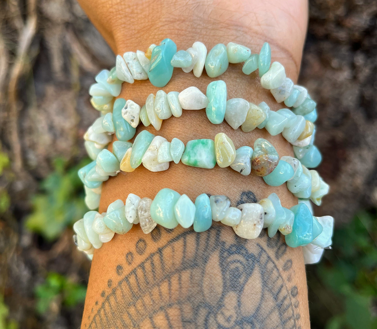 Natural Amazonite Bracelet