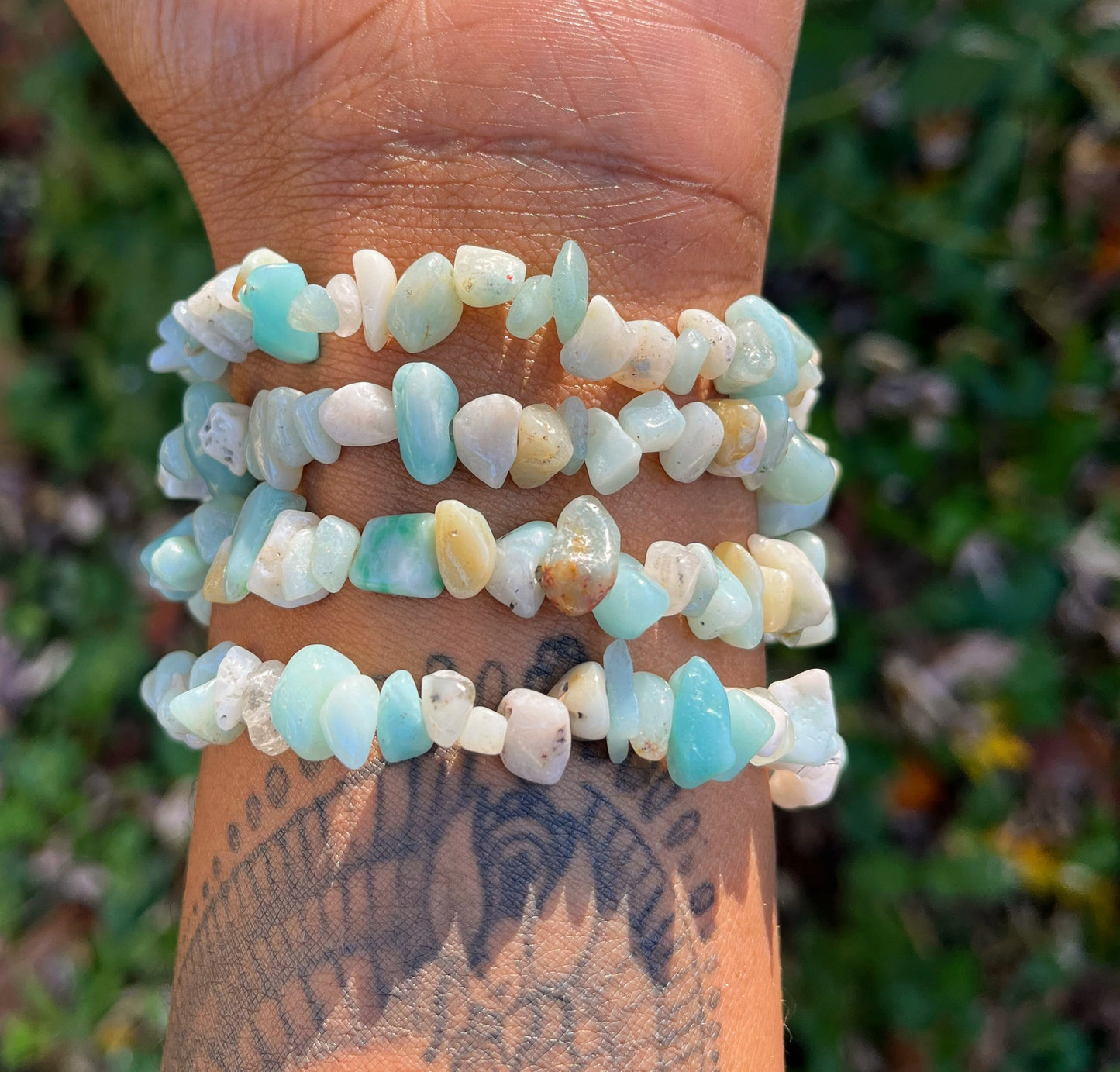 Natural Amazonite Bracelet