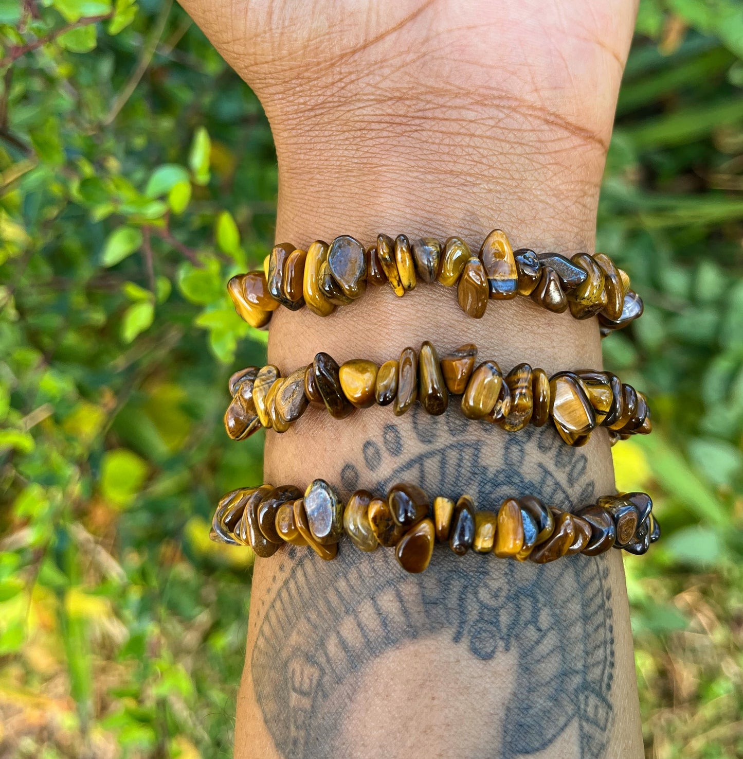 Natural Tigers Eye Bracelet