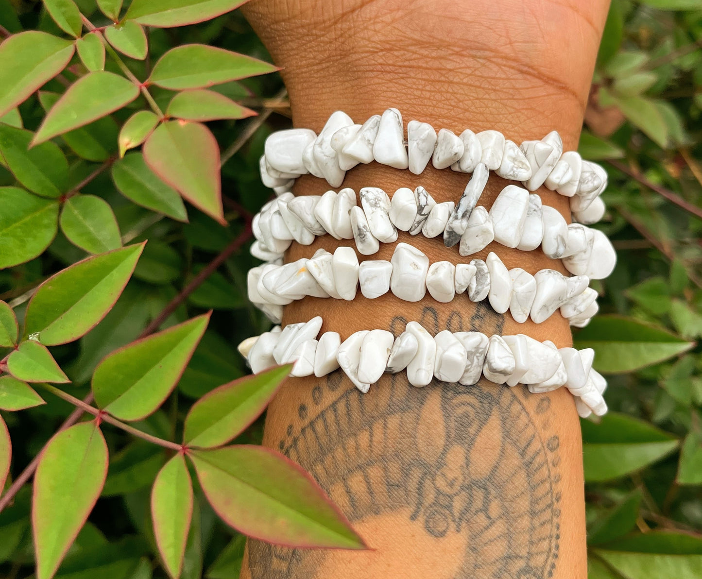 Natural Howlite Bracelet