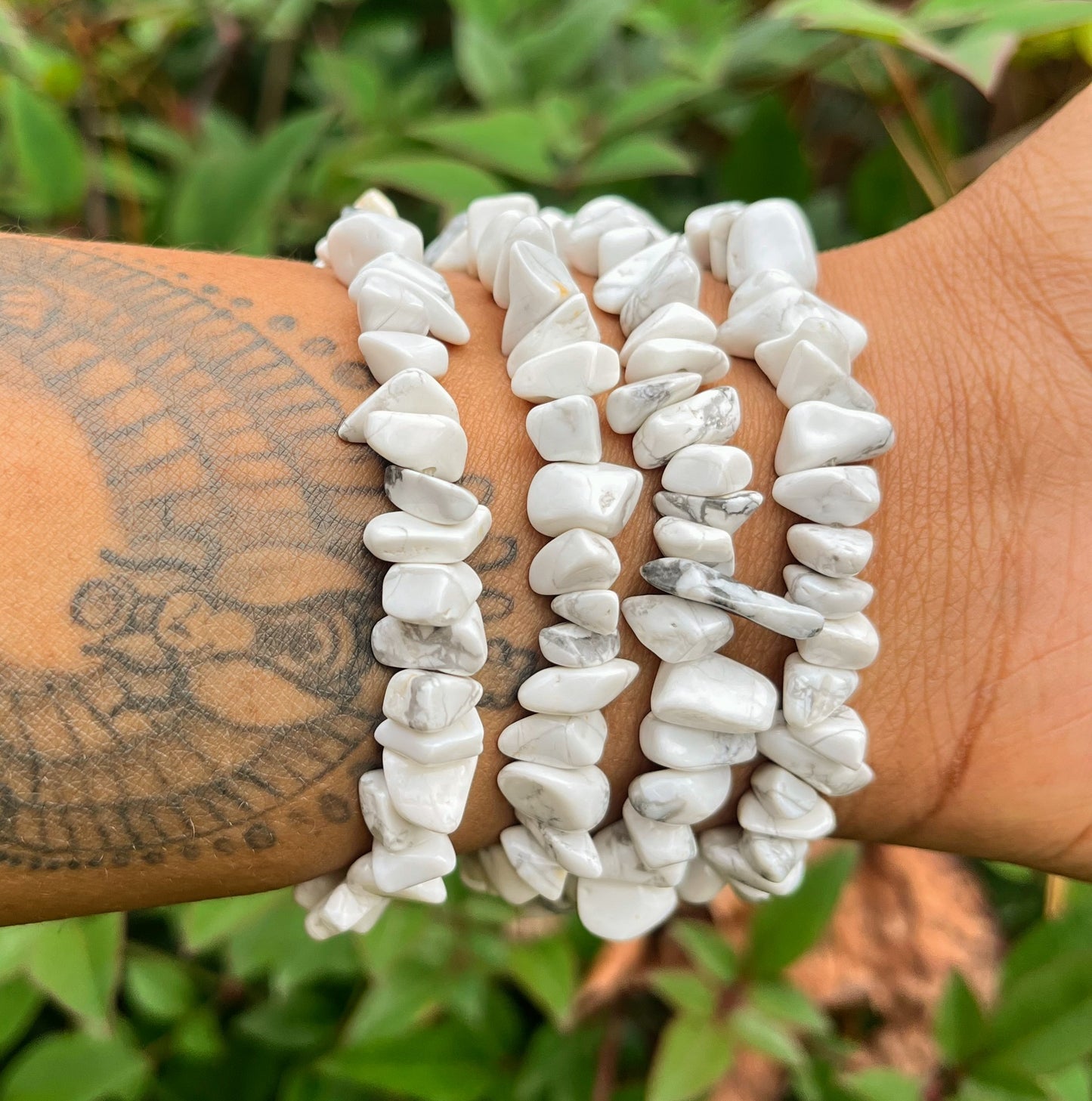 Natural Howlite Bracelet