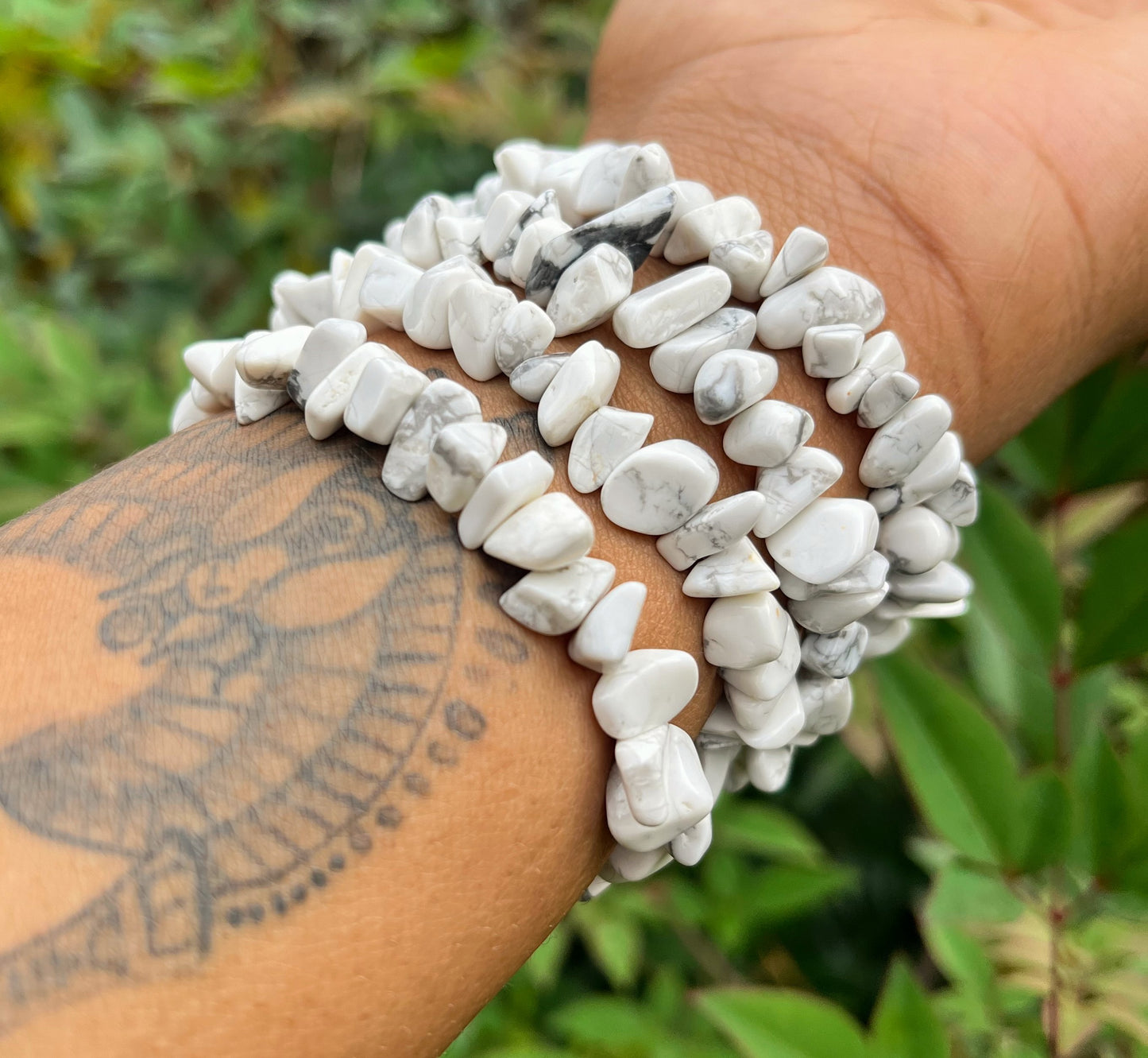 Natural Howlite Bracelet