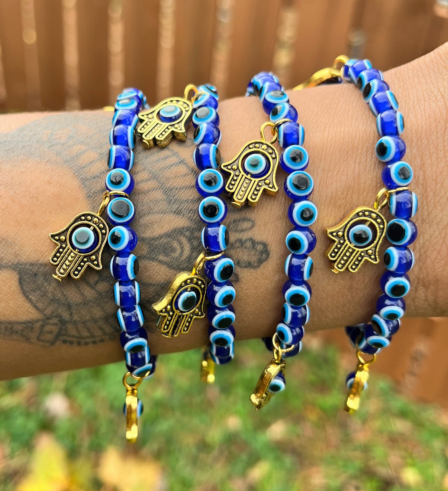 Evil Eye/Hamsa Bracelet