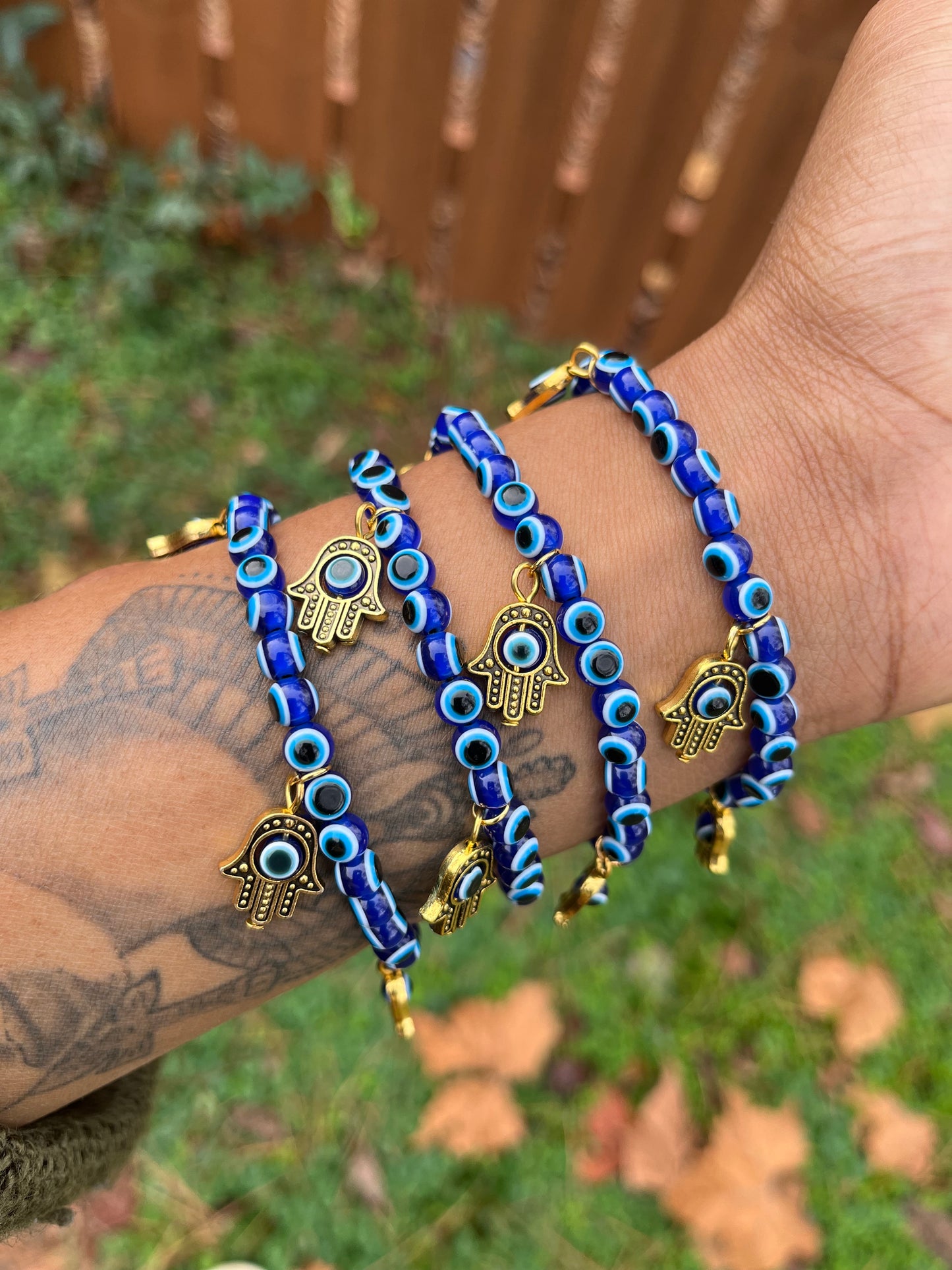 Evil Eye/Hamsa Bracelet